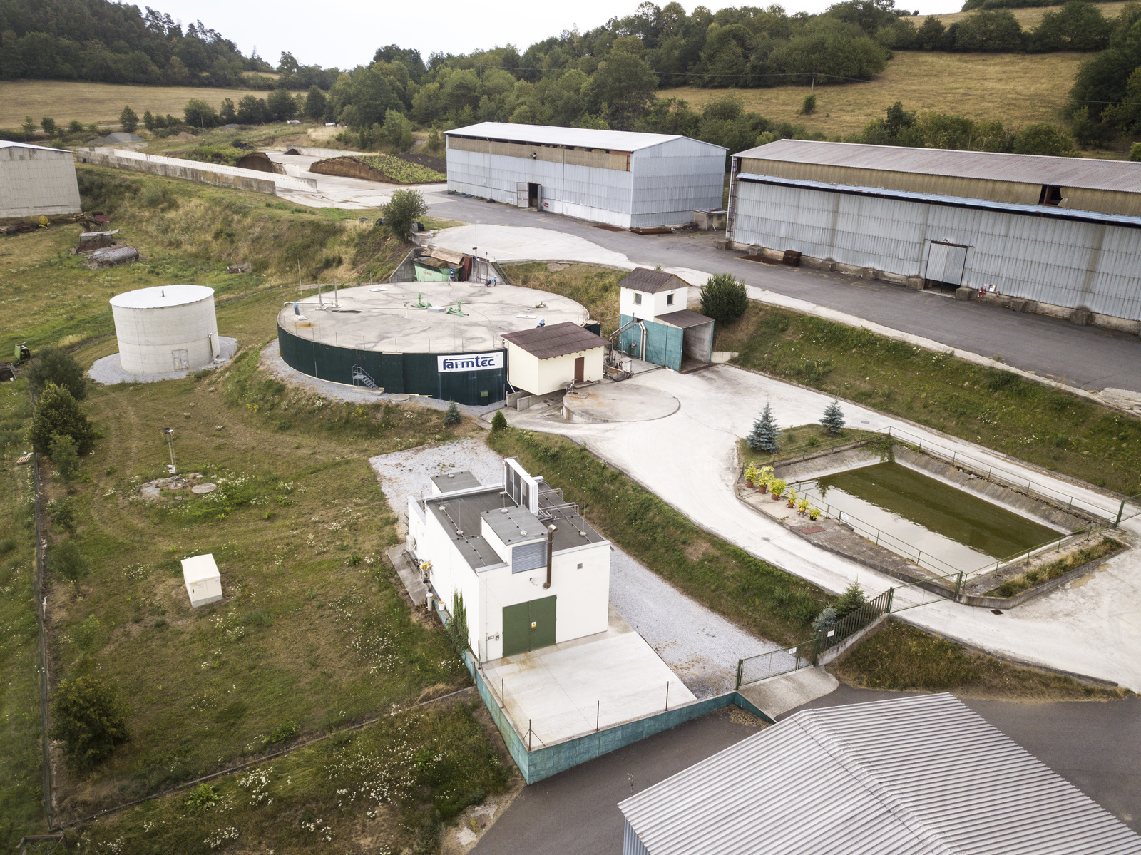 Bioplynová stanice Krásná Hora